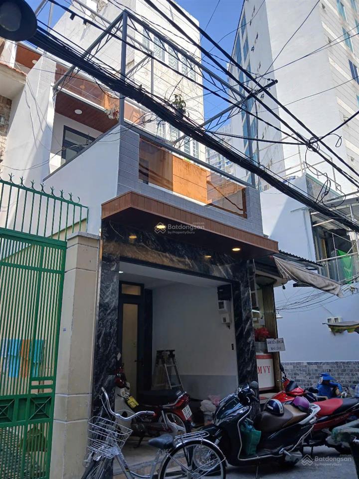 Bán nhà phố hẻm rộng 6m đường trần đĩnh xu p.nguyễn cư trinh quận 1, nở hậu 0.01m