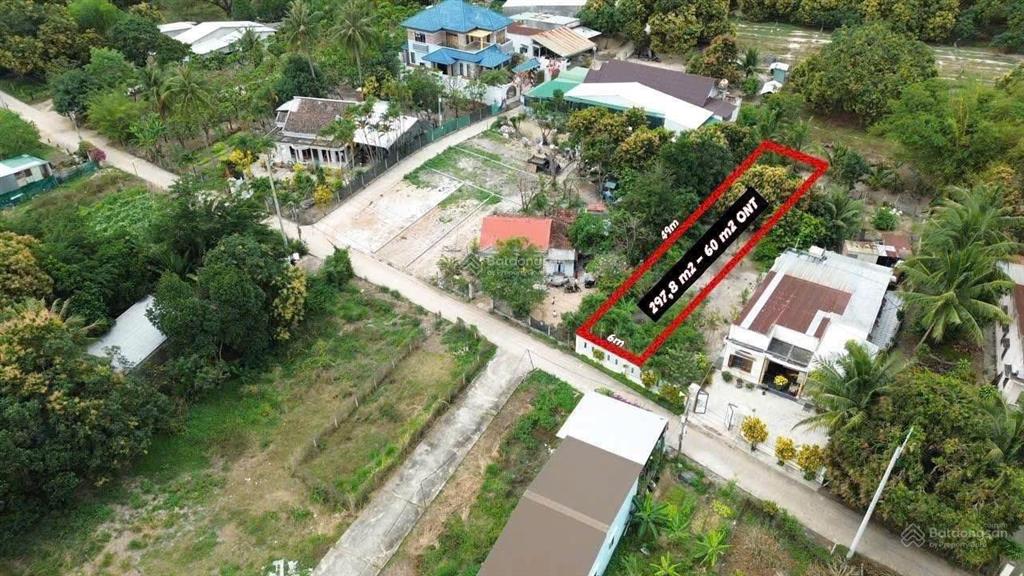 Bán đất 300m2 có 200m2 qnt cam lâm, khánh hòa, giá siêu hời 1,65 tỷ