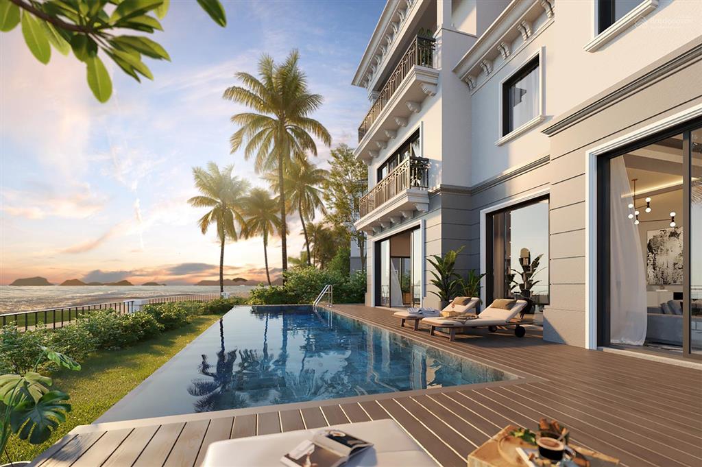 Bán biệt thự mặt biển sở hữu bãi tắm riêng, đẳng cấp nhất hạ long, sở hữu lâu dài