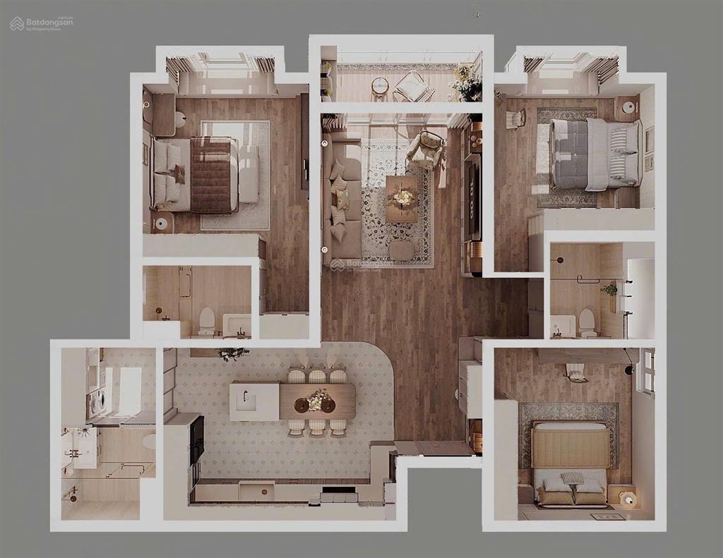Bán căn hộ cc riverside residence, 16,2 tỷ vnd, 136m2, 3pn, 3wc, giá cực chất, tốt