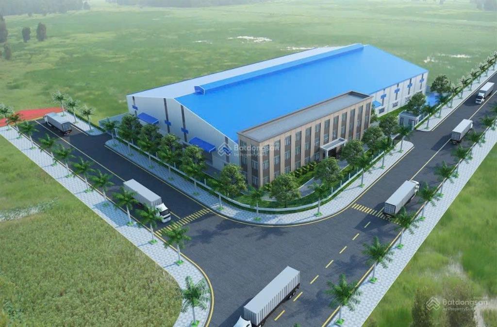 Xưởng 6800m2 cho thuê kcn đức hoà  long an (mới 100%)