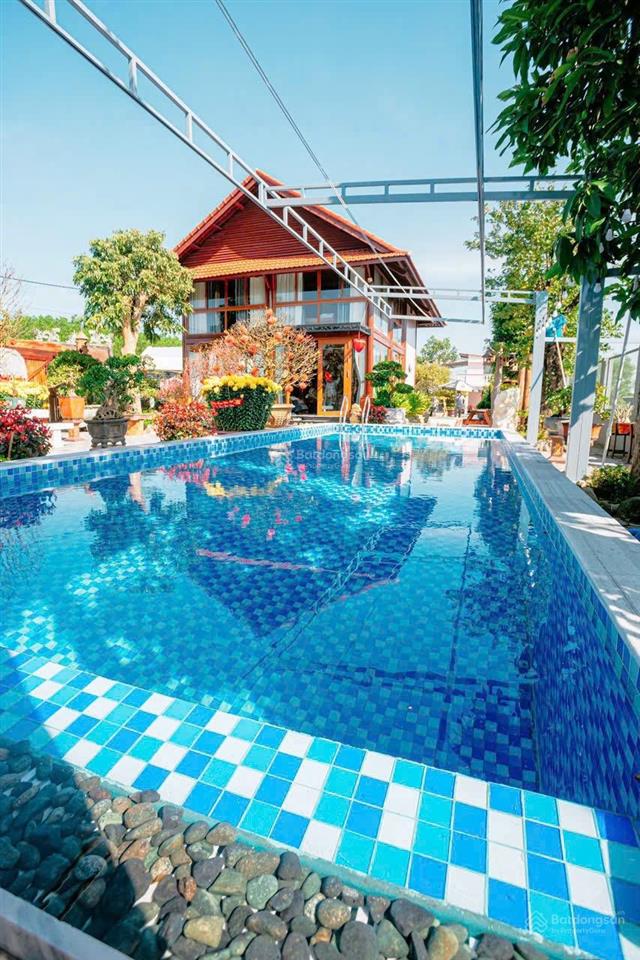 Villa nghỉ dưỡng ven sông dòng tiền 700tr / năm