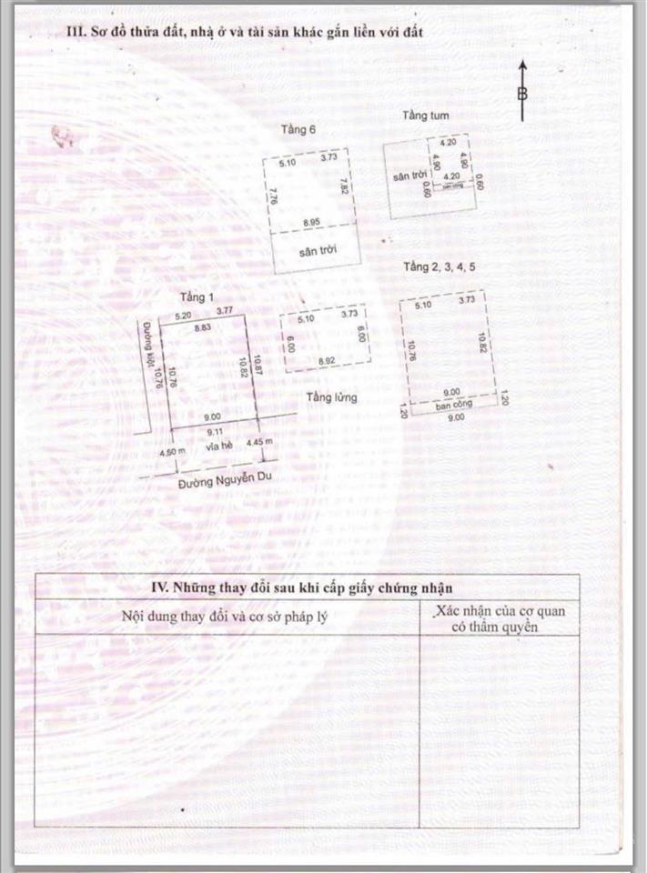 Bán tòa nhà 2 mt nguyễn du vừa ở vừa kinh doanh .