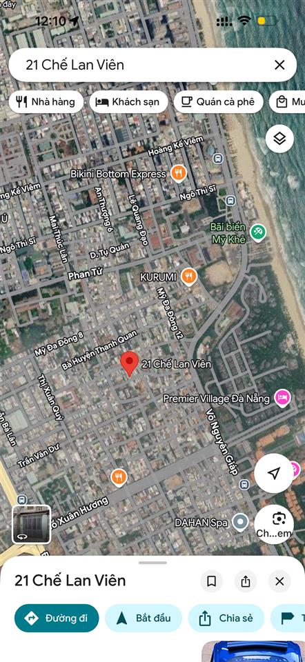 Bán đất tặng nhà c4 kiệt ô tô chế lan viên gần biển võ nguyên giáp thích hợp xây căn hộ