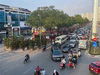 Cho thuê nhà 2,5 tầng mặt phố kinh doanh siêu thị gần tố hữu vạn phúc hà đông dt 120m2/sàn
