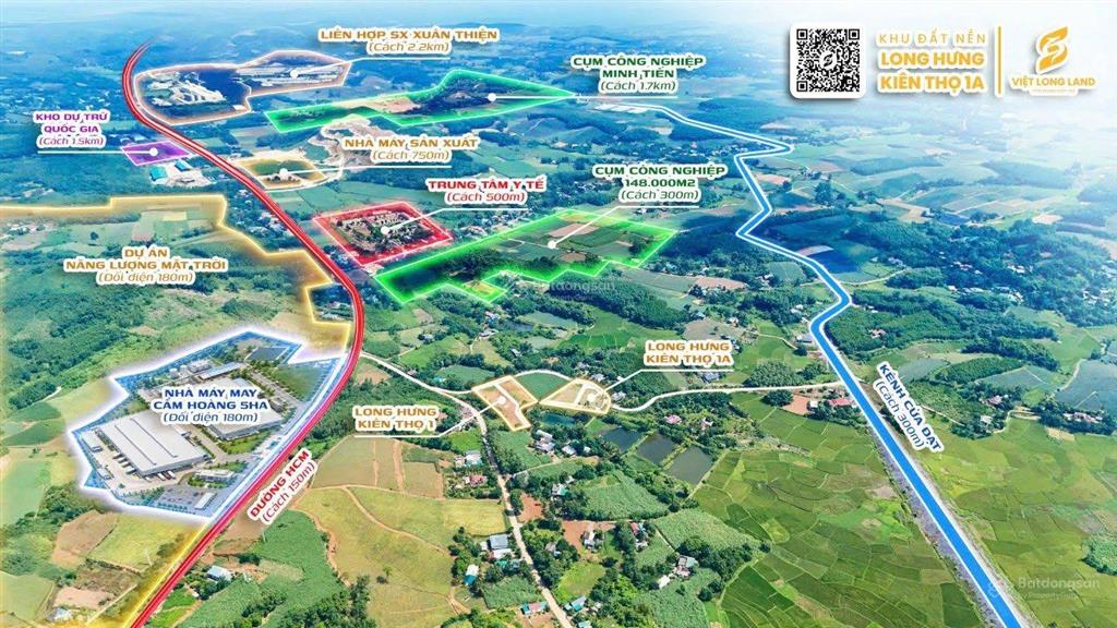 Đất thổ cư long hưng, kiên thọ, thanh hóa từ 270 triệu/lô