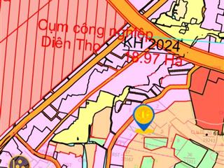 Bán đất tại xã diên hòa 1,2tr/m2. ngay đường qh 20m. đón đầu sự phát triển kcn diên thọ