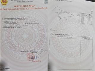 Lô đất 3 mặt tiền đường bê tông 5m, thuận tiện kinh doanh (xã vạn long, tu bông)