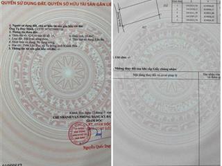 Lô đất xã tu bông full thổ 93,4m2 ngang hơn 6m, mua để dành !