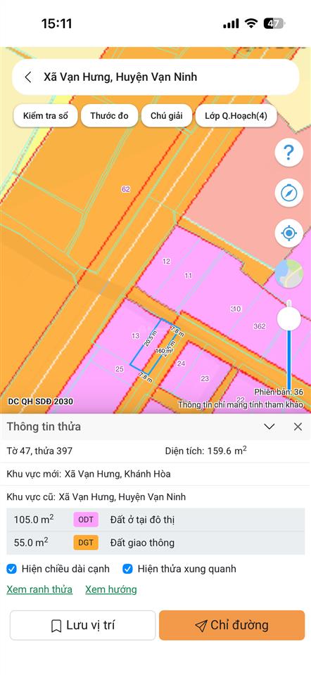 Lock 4 lô sát nhau giá 13tr tại thôn xuân tự 1, xã vạn hưng, vạn ninh, khánh hoà