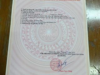Bán đất giá 13tr tại thôn xuân tự 1, xã vạn hưng, vạn ninh, khánh hoà