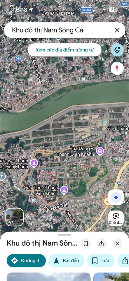 Giảm sâu lô liền kề nam sông cái, ngang 6m, lô sạch đẹp, hướng mát mẻ