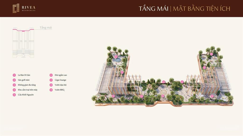 Quỹ ngoại giao duplex, penthouse rivea residences tầng hướng đẹp, ck đặc biệt chỉ 125 tr/m2