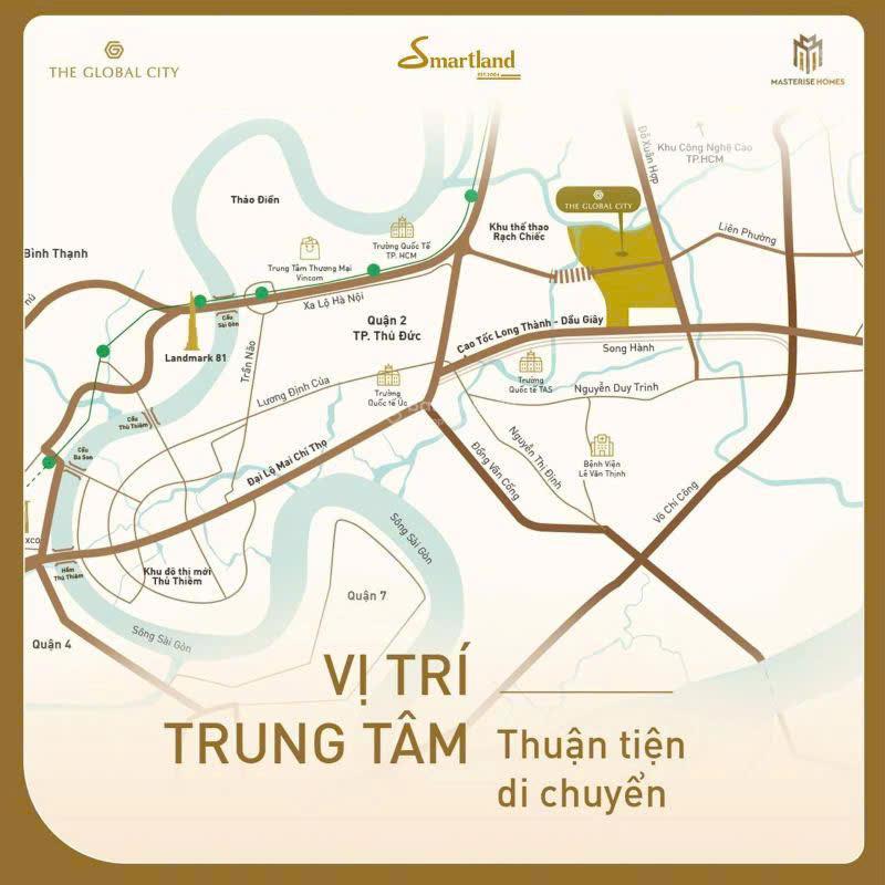 Bán siêu phẩm 4pn3wc the global city  view hoa hậu kênh đào nhạc nước và tháp văn phòng hạng a