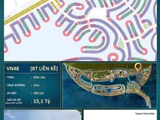 Suất nội bộ shophouse vinhomes cần giờ 4 tầng  trục đại lộ 50m kinh doanh 24/7