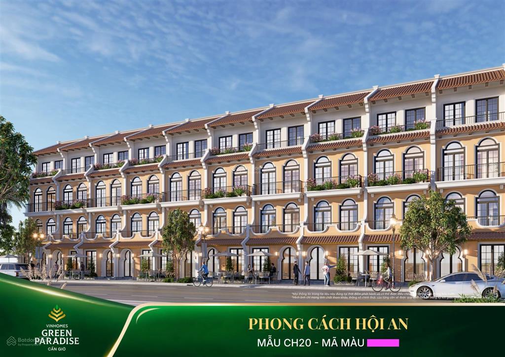 Quản lý giỏ hàng nhà phố vinhomes cần giờ giá chỉ từ 11 tỷ