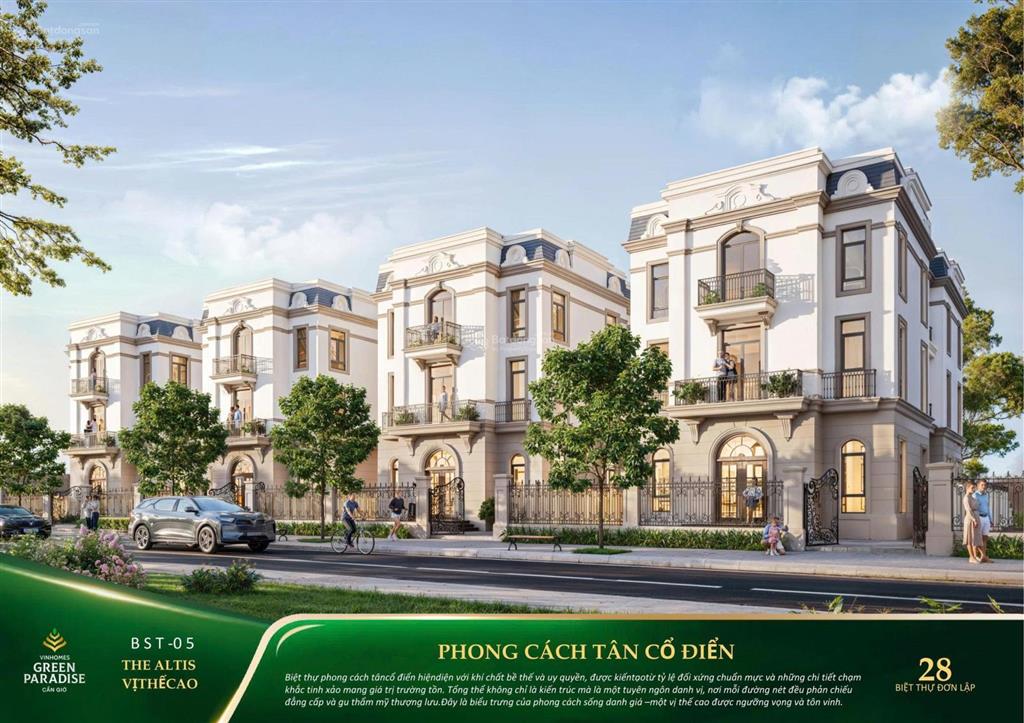 Quản lý giỏ hàng biệt thự đơn lập vinhomes cần giờ vốn chỉ từ 10 tỷ sở hữu