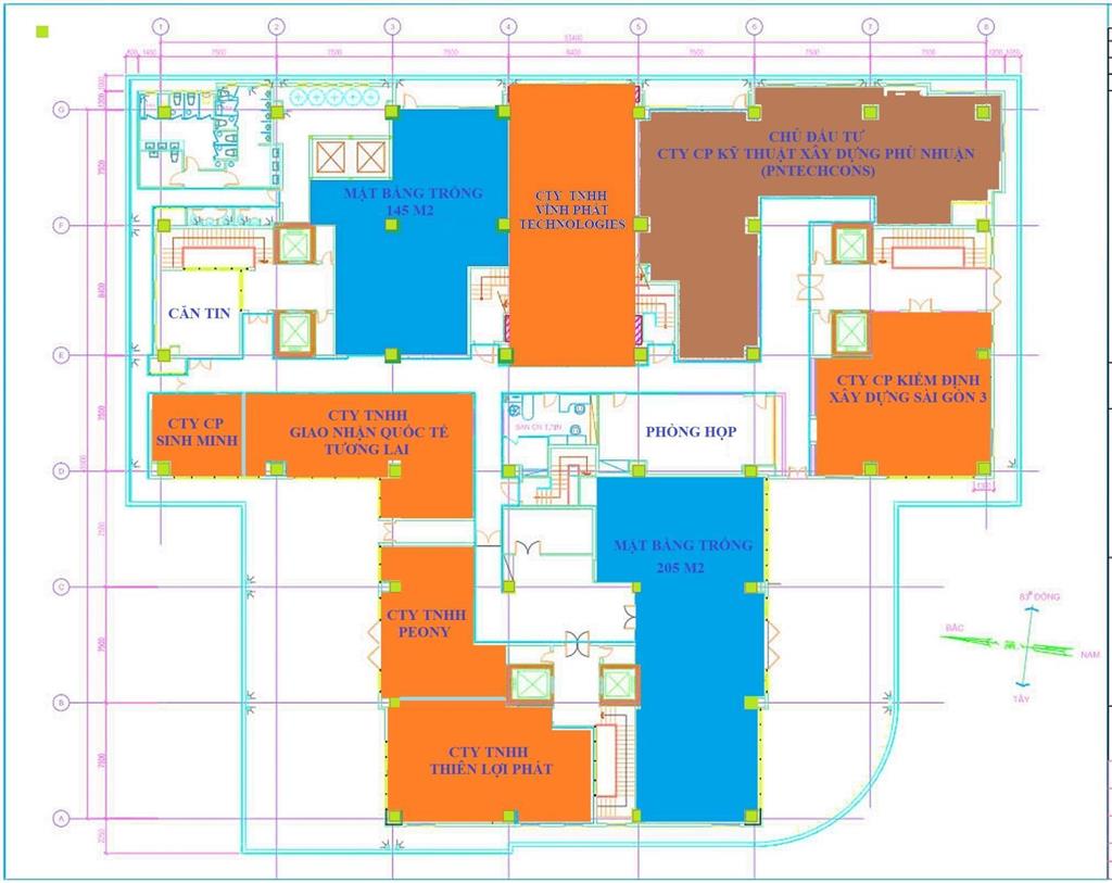 Văn phòng tại cao ốc pntechcons 48 hoa sứ, phường cầu kiệu (p.7  q.pn cũ)