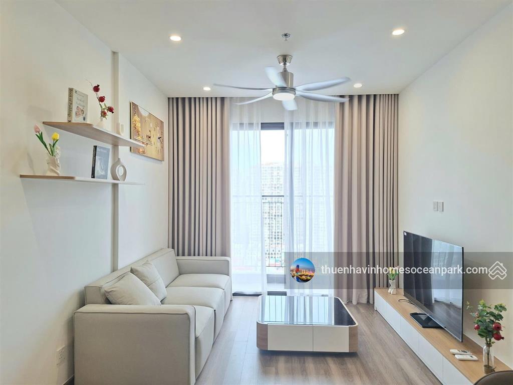 Cho thuê 2pn full đồ mới 100%, căn rộng 73m, giá chỉ 12tr/tháng tại tòa be vinhomes ocean park