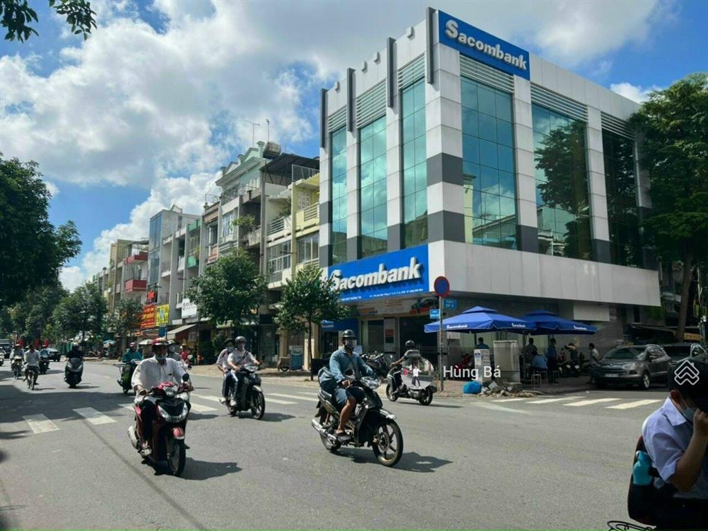 Hàng hiếm bề ngang lớn! góc 2 mt phan đăng lưu. dt 16 x 45m  3 tầng  hđt 430 triệu. giá 150 tỷ