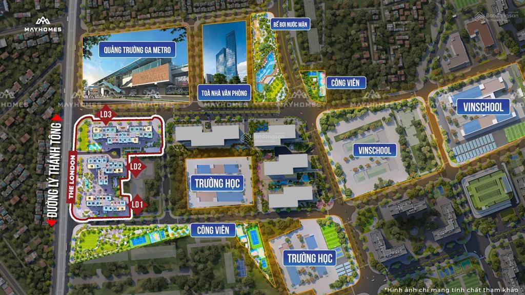 Chính chủ gửi bán 1pn 43m2 tòa ld3 đối diện ga metro ocean park 1 giá chỉ 2.65 tỷ