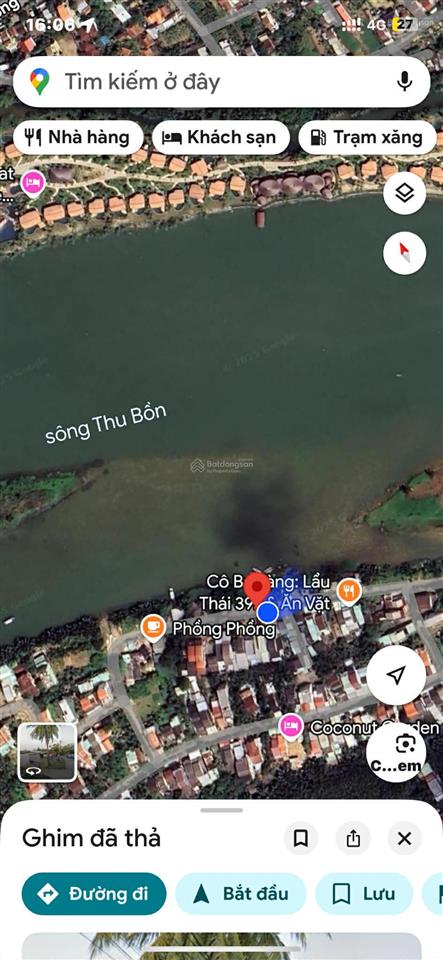 Cẩm nam view sông trực diện. đối diện namia river retreat.