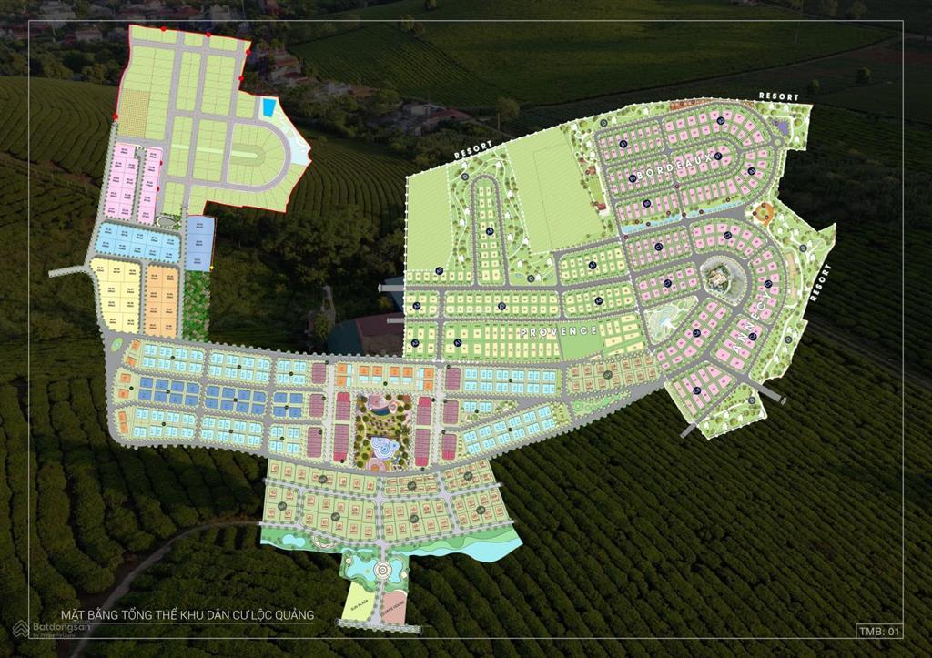 Bán nền biệt thự khu sun valley, bảo lâm