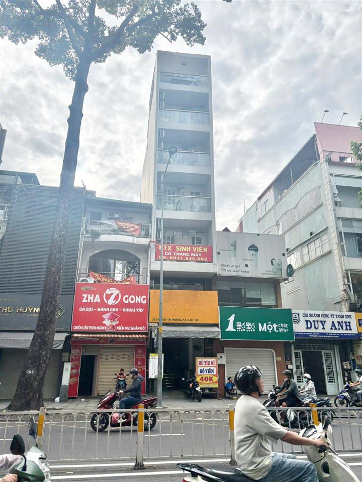 Bán nhà mặt phố  nguyễn tri phương  quận 10  đối diện đh kinh tế 7 tầng giá chỉ 37 tỷ.