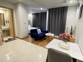 Cho thuê lâu dài 4tr5/tháng căn studio mát mẻ quanh năm, full nội thất, tầng thấp dễ di chuyển