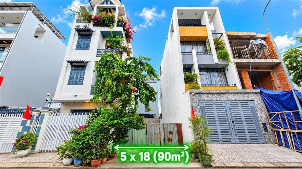 Bán gấp lô đất mt đường d7 lộ giới 14m nhà phố kdc phú mỹ 2, dt 5x18m  giá 8,2 tỷ (sổ hồng riêng)