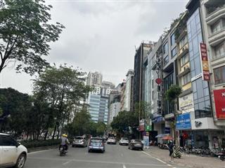Bán nhà mặt phố lạc long quân, tây hồ. dt sổ 85m2 x mt 10m. đã có gpxd 9 tầng + 1 hầm, gần hồ tây