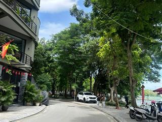 Bán nhà mặt phố nguyễn đình thi, tây hồ. dt sổ 70m2 x 5 tầng. view hồ tây, kd sầm uất, vỉa hè rộng