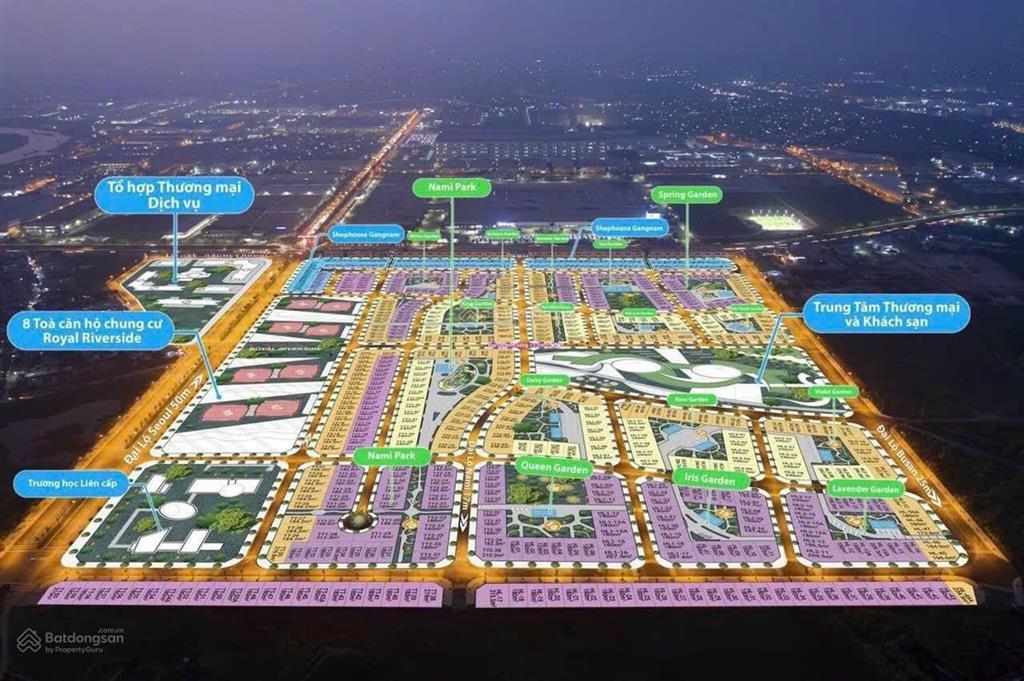 Bán lô biệt thự diện tích 180,240m2 gần 10 toà chung cư và trung tâm thương mại giá 2xtr/m2