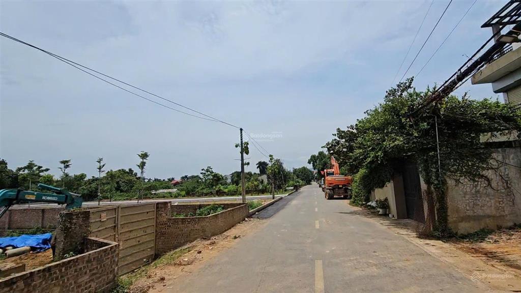 Bán đất hòa lạc, lô góc 130m2 mặt tiền 8m, sổ đỏ sẵn, cạnh đại học quốc gia