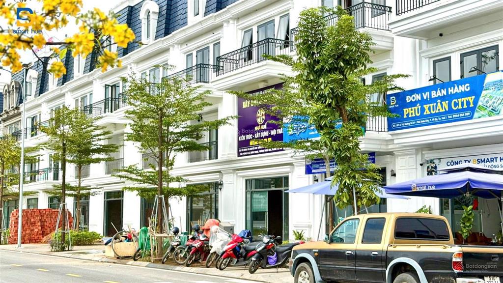 Shophouse phu xuan city đường lớn trung tâm tp huế, đông dân thuận tiện kinh doanh đã có sổ