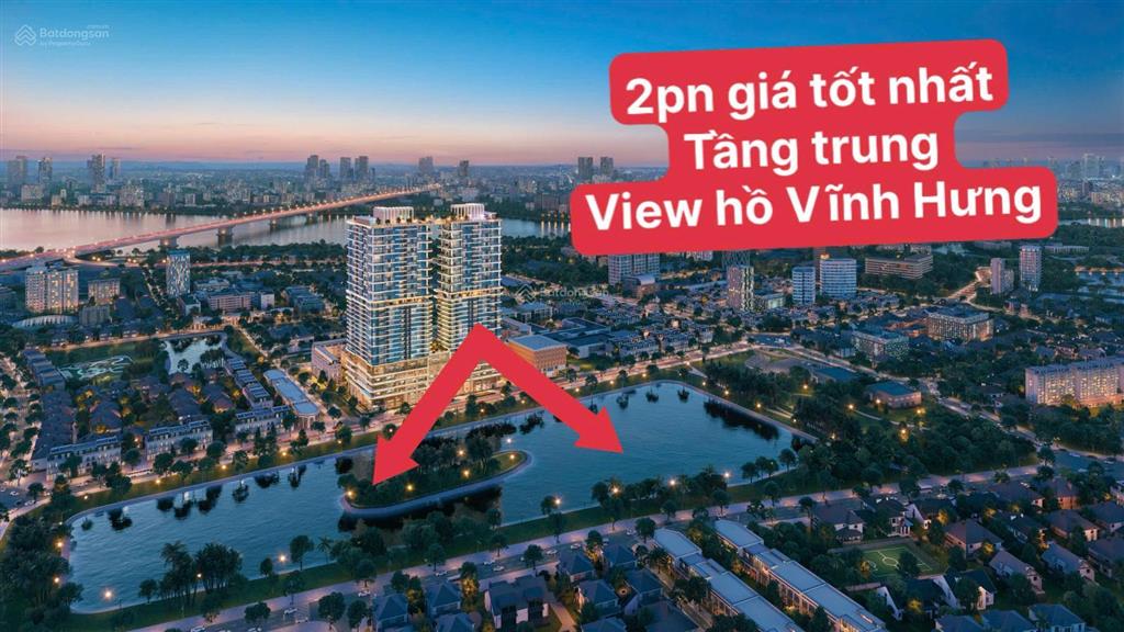 Hàng hiếm căn 2pn 67m2 rivea giá đầu tư. tầng trung hướng nam view trực diện hồ. gía từ 7.5 tỷ