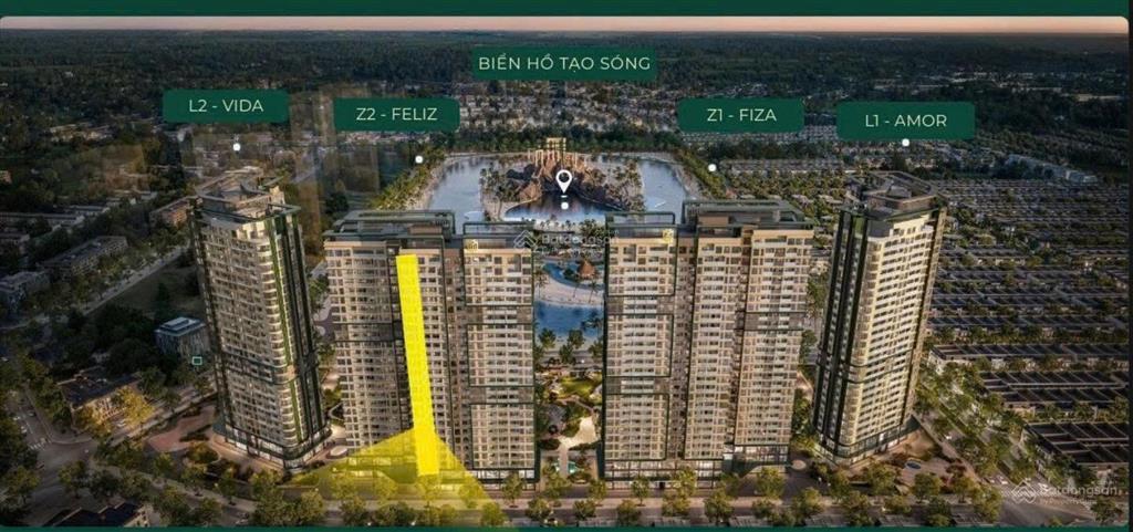 Căn góc 2pn 65m2 lumière springbay, full nội thất, view pháo hoa, nhận nhà 12/2026