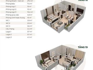 Hàng hiếm duplex 160m² view sông cc northern emerald giá hđmb 16.6 tỷ