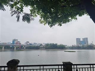 Hot  bán nhà mặt phố tt đống đa  view hồ hoàng cầu, ở ngay, thang máy  dt 55m2, 7 tầng, mt 4m