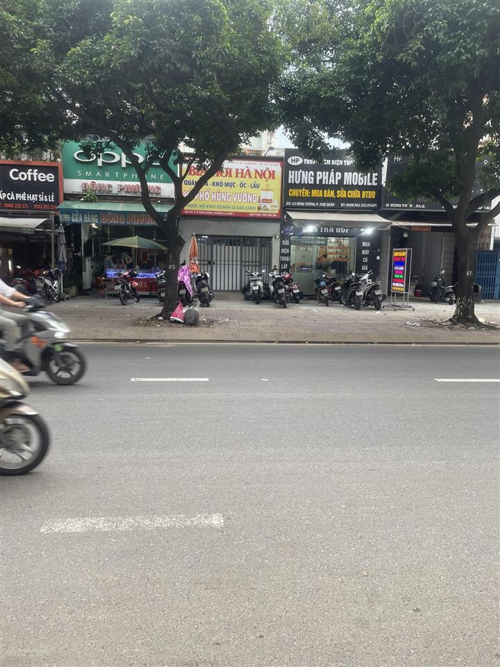 Cho thuê nhà mặt tiền đường hùng vương gần chợ hoa hồ thị kỷ quận 5