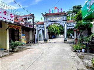 Bán đất 130m lô góc 3 mặt tiền tái định cư văn mỹ, chương mỹ, hà nội