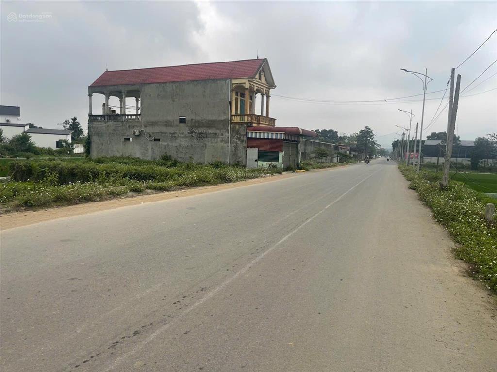 Bán đất mặt đường liên xã 100m2 full thổ cư