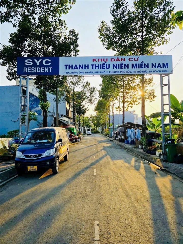 Hàng hiếm bưng ông thoàn 100m full thổ | 4,65 tỷ khu dân cư thanh thiếu niên miền nam