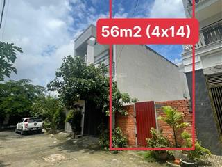 3,8 tỷ 56m2, ngang 4m ô tô tới đất khu dân cư đồng bộ