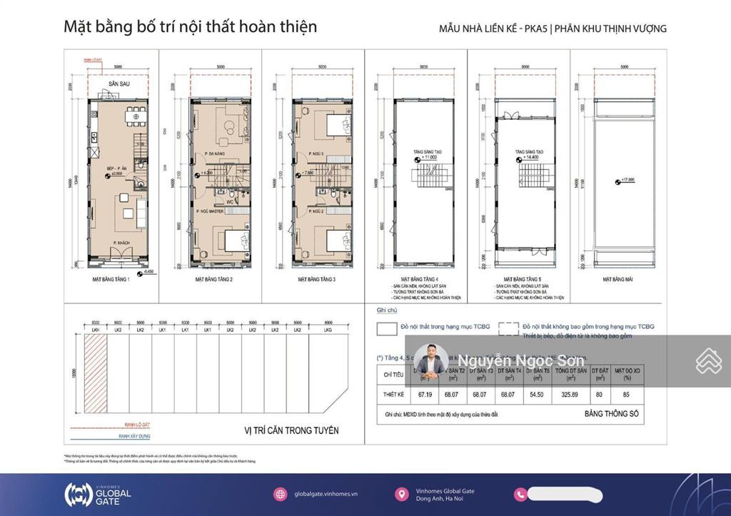 Cần bán ns4  67,5m2  21,5tỷ giá vay  đông nam  giá tốt nhất thị trường