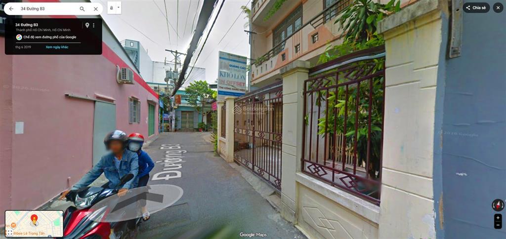 Bán gộp 2 căn nhà liền kề (8m mặt tiền) số 34+36 đường b3, p.tây thạnh, tp.hcm