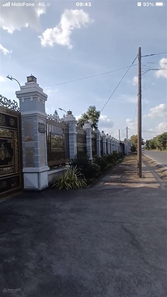 14 triệu/m2 (có thổ cư) 460 m2 mặt tiền trục chính gần vành đai 3  ngang 10m giáp cn bình dương