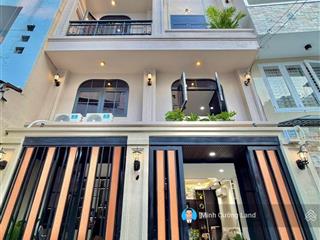 Siêu phẩm thích quảng đức, phú nhuận, 39m2 ngang 6m, 5 tầng btct 4pn, hxh sát mặt tiền, 8.75tỷ tl