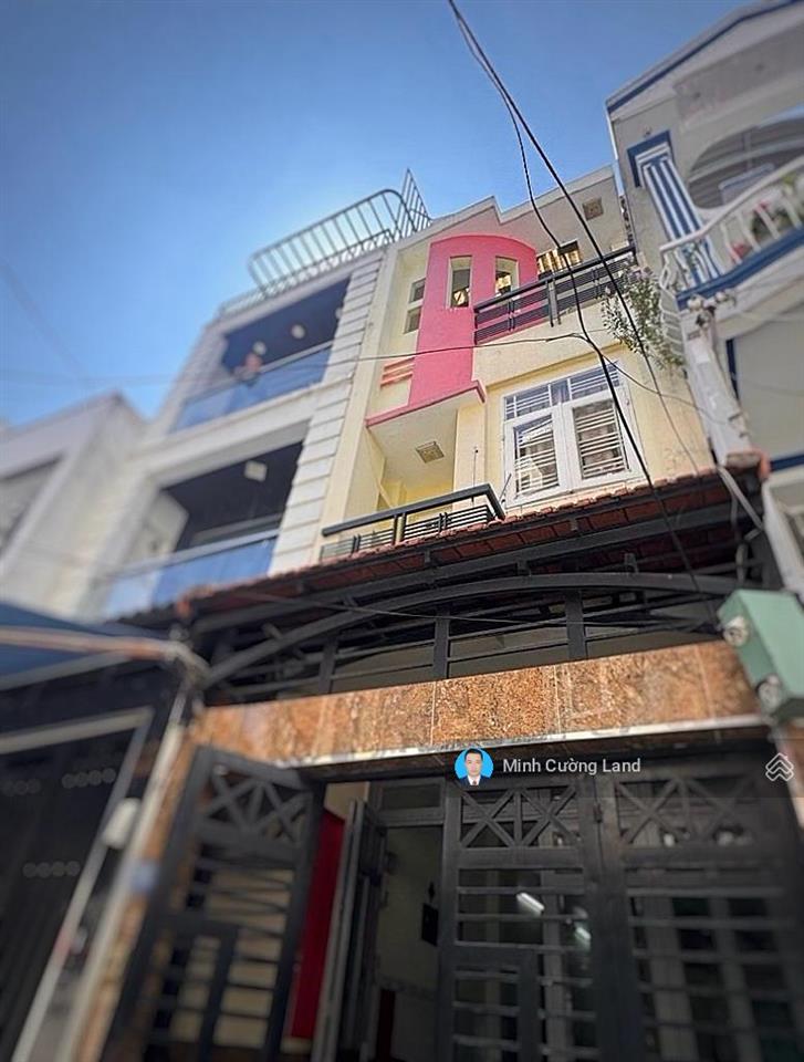 Bán nhà nguyễn lâm, bình thạnh, 3.9x20m vuông vức, 3 tầng btct 5pn, hẻm 3m thông, chỉ 8.3tỷ tl