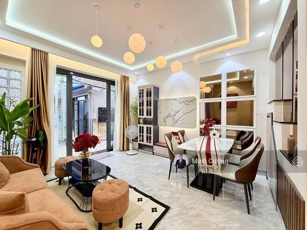 Bán nhà huỳnh văn bánh, phú nhuận, sát quận 3, 28m2, 3 tầng 3pn, hẻm xe hơi thông, chỉ 5.99tỷ tl